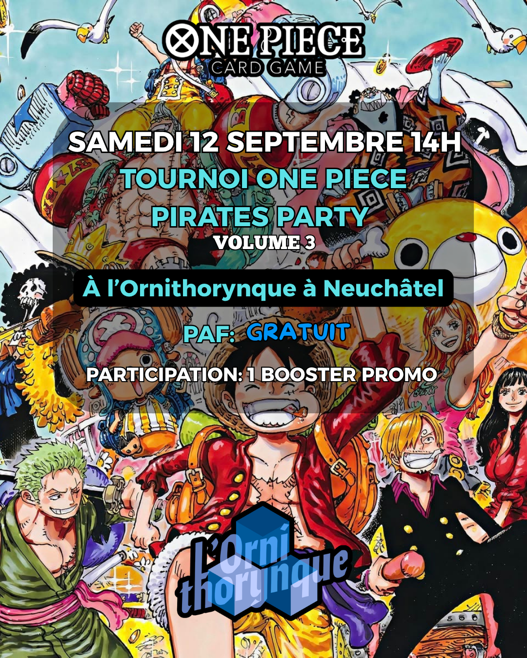 One Piece — Pirates Party Vol. 3 🎲🎲 12 septembre