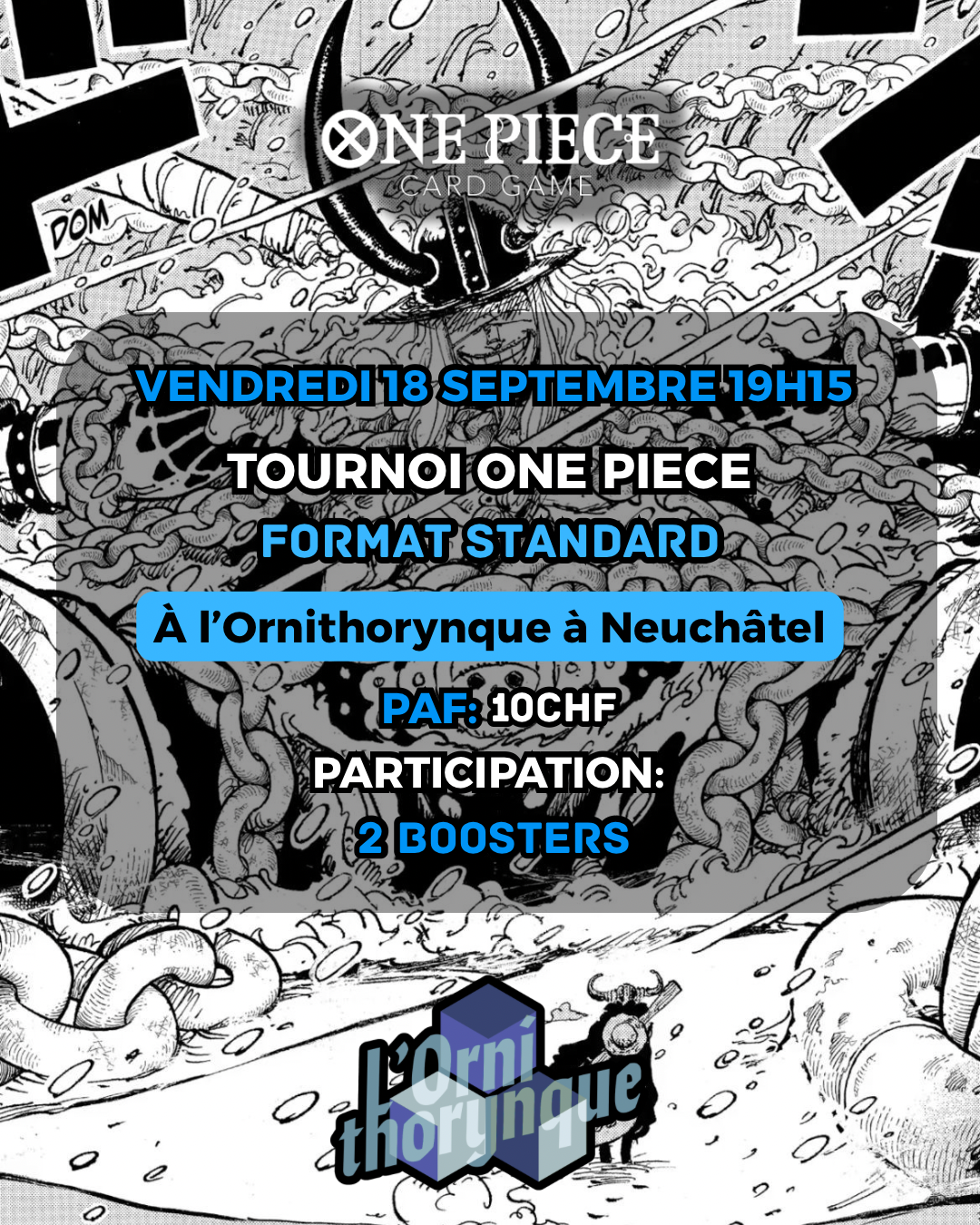 One Piece — Tournoi Standard du 18 septembre☠️☠️